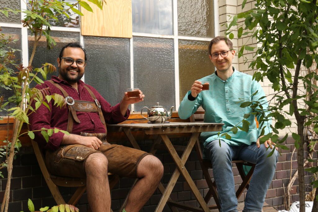 Team Gaurang und Justus