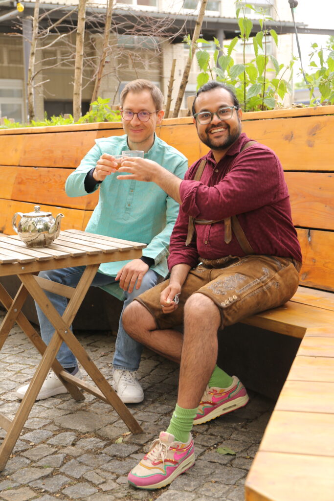 Team Gaurang und Justus